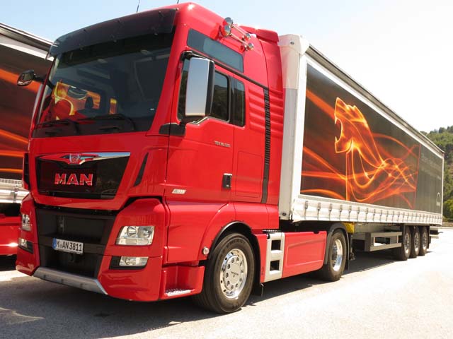 La cabina XXL del MAN TGX es una de las más amplias del mercado, con excelentes cualidades ruteras.